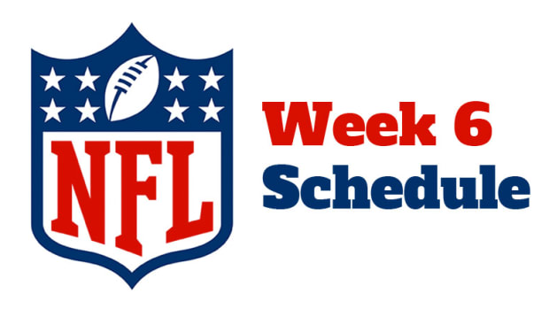 NFL Week 6 Schedule 2022