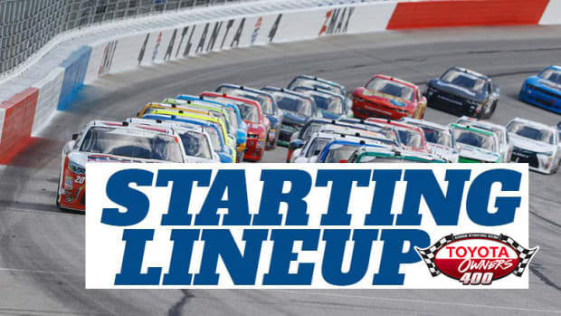 NASCAR Starting Lineup for Sunday's Food City 500 at Bristol Motor Speedway