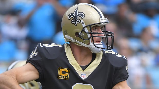 Drew Brees will sit out the Carolina game