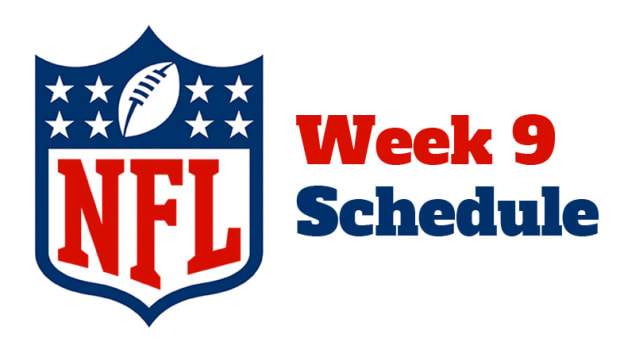 NFL Week 9 Schedule 2022