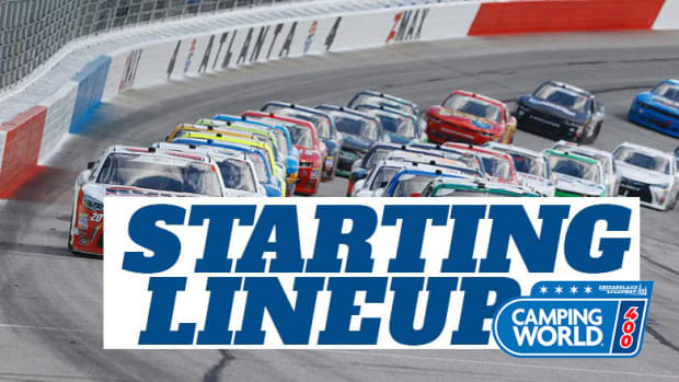NASCAR Starting Lineup for Sunday's Camping World 400 at Chicagoland Speedway