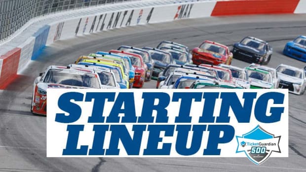 NASCAR Starting Lineup for TicketGuardian 500 at ISM Raceway (Phoenix)