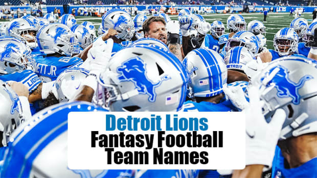 Detroit Lions Fantasy Football Team Names