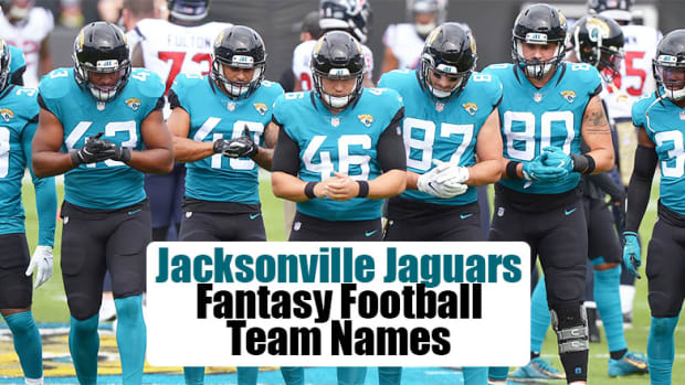Jacksonville Jaguars Fantasy Football Team Names