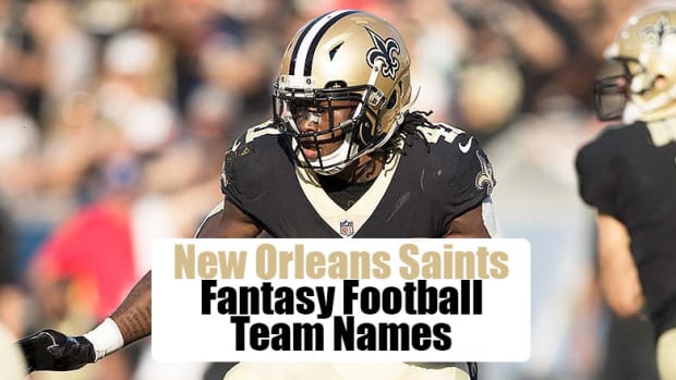 New Orleans Saints Fantasy Football Team Names