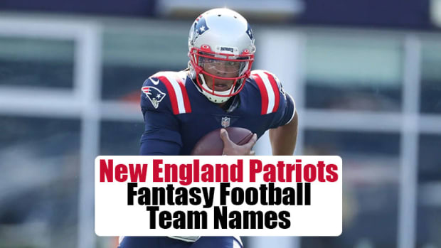 New England Patriots Fantasy Football Team Names