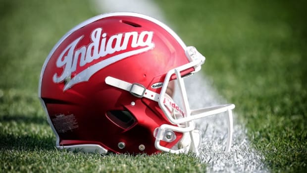 Indiana Hoosiers helmet