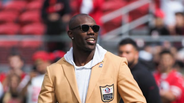 Hall of Fame wide receiver Terrell Owens