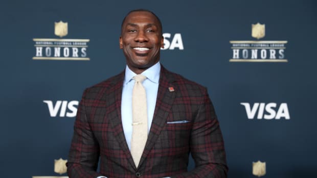 Shannon Sharpe at the NFL Honors ceremony in 2017