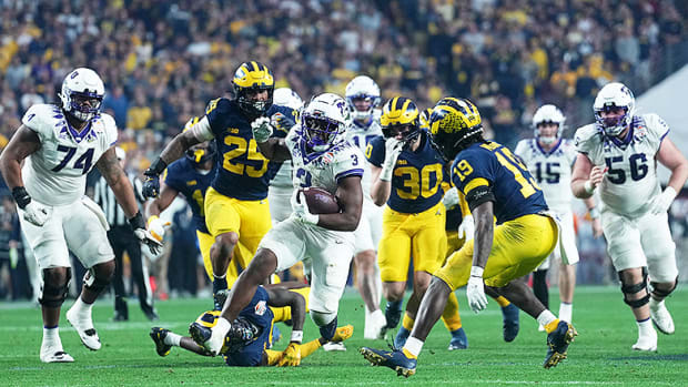 TCU Horned Frogs vs. Michigan Wolverines in 2022 Vrbo Fiesta Bowl/College Football Playoff Semifinal