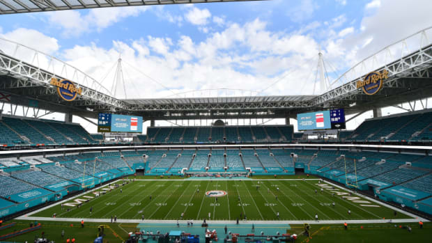 Hard Rock Stadium, home of the Miami Dolphins