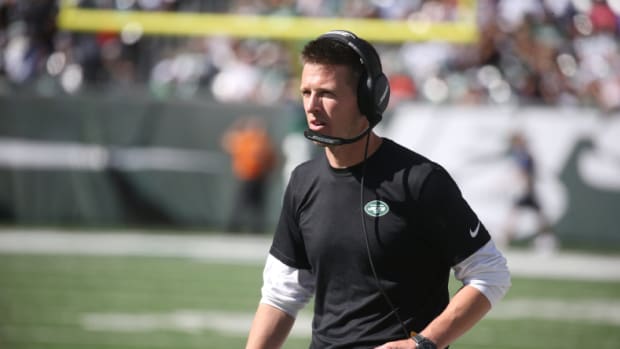 Former New York Jets offensive coordinator Mike LaFleur