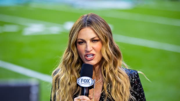 Look: Erin Andrews' Sideline Photo In Green Bay Goes Viral 