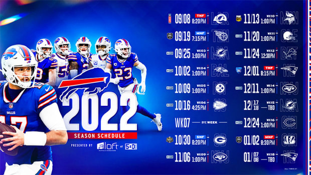 Buffalo Bills 2022 Schedule