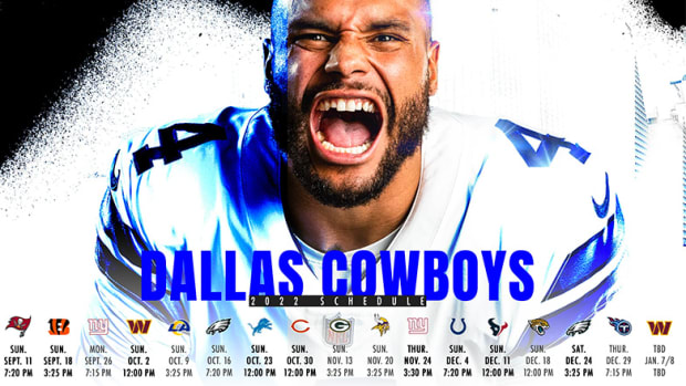 Dallas Cowboys 2022 Schedule