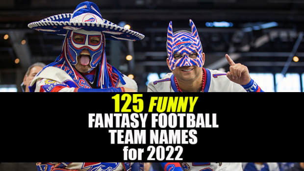 125 Funny Fantasy Football Team Names for 2022