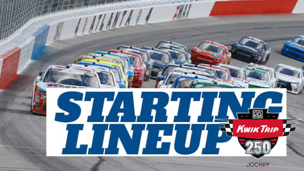 NASCAR Starting Lineup for Kwik Trip 250 presented by Jockey Made in America at Road America