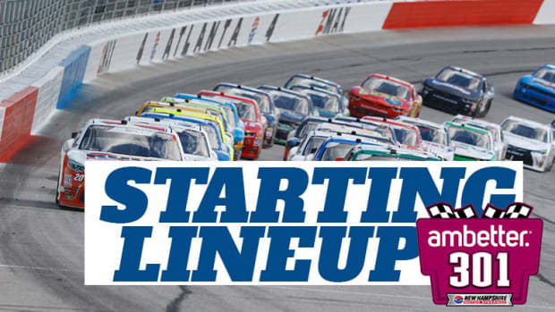 Starting Lineup for NASCAR Cup Series' Ambetter 301 at New Hampshire Motor Speedway
