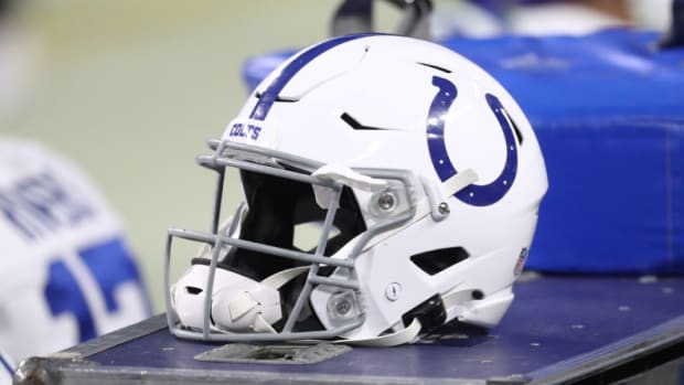 Indianapolis Colts helmet.