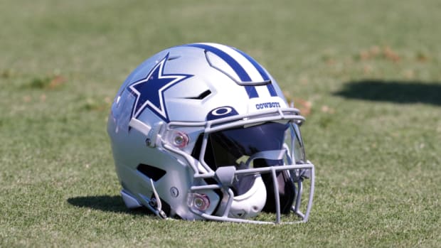 Dallas Cowboys helmet.
