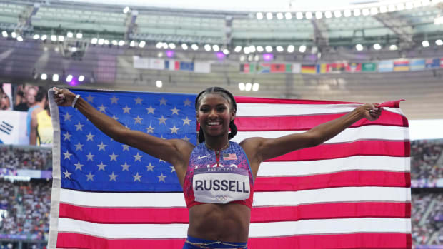 Masai Russell Gold Medal - Athlon Sports