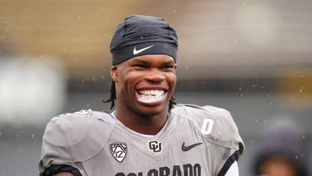 Colorado Buffaloes cornerback Travis Hunter.