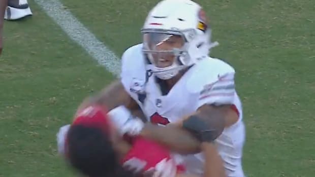 Talanoa Hufanga And James Conner Fight After 49ers Beat Cardinals