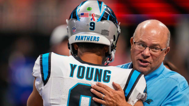David Tepper Panthers Drink Bryce Young