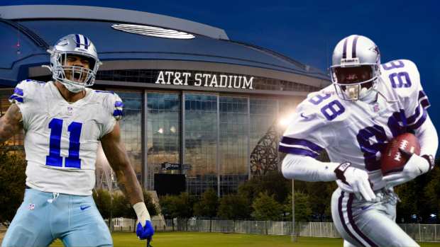Michael Irvin And Micah Parsons At AT&T Stadium