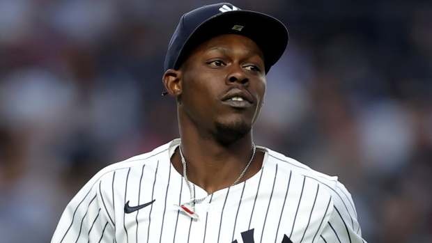 New York Yankees third baseman Jazz Chisholm Jr.