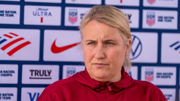 Emma Hayes of the United States
