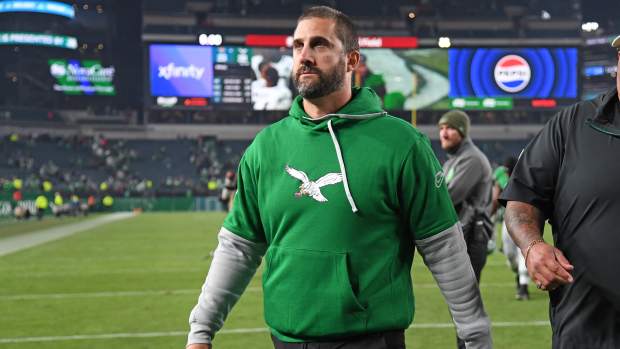 Philadelphia Eagles head coach Nick Sirianni