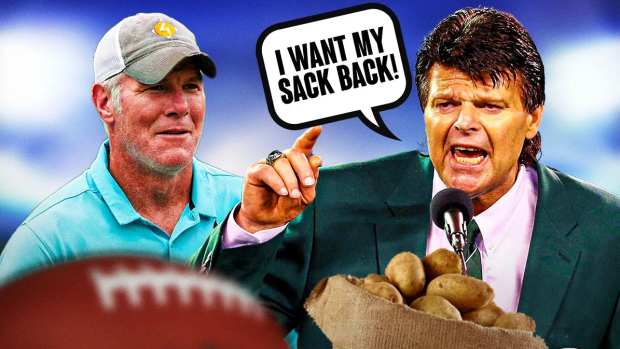 NFL-news-Mark-Gastineau-confronts-Brett-Favre-over-handing-sack-record-to-Michael-Strahan