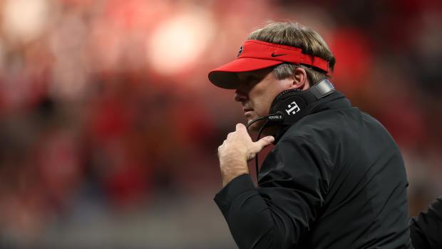 Georgia Bulldogs head coach Kirby Smart.