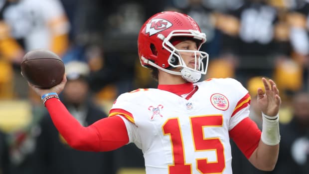 Kansas City Chiefs quarterback Patrick Mahomes