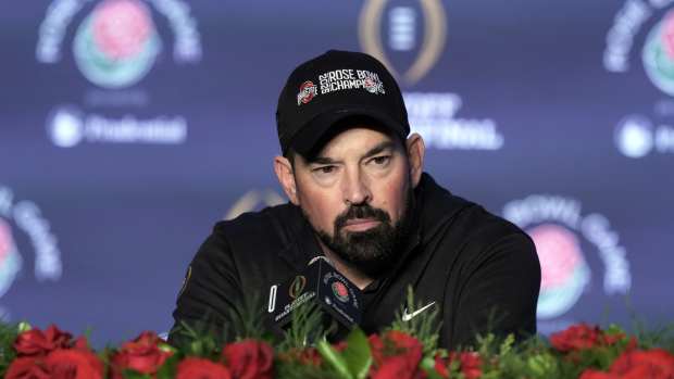 Video of Ryan Day’s Fiery Speech Ahead of Ohio State’s Rose Bowl Win Over Oregon is Turning Heads