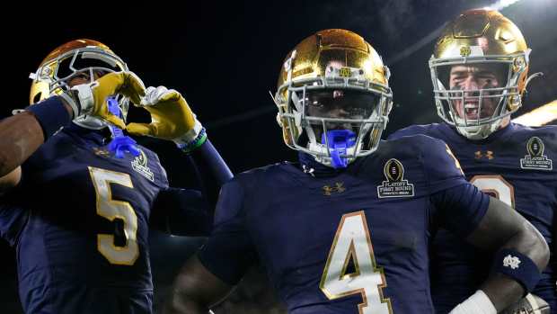 Early Betting Lines for Notre Dame-Ohio State, Texas National Title Emerge