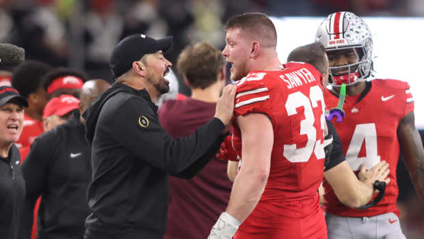 New Video Reveals Ryan Day’s Message to Jack Sawyer After Game-Clinching Cotton Bowl Play