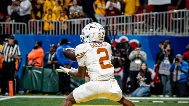 Texas Longhorns wide receiver Matthew Golden (2).