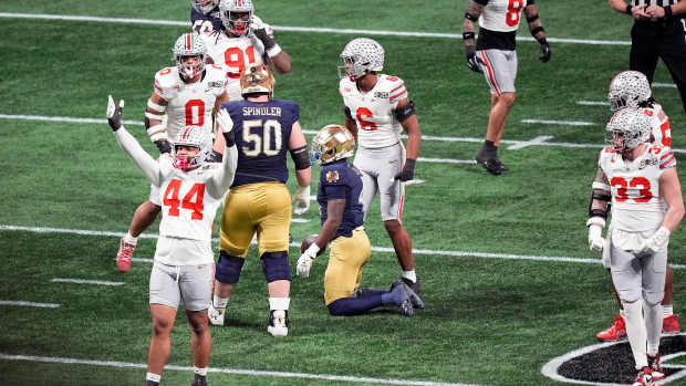 Ohio State Ends 747-Snap Streak In CFP National Championship vs. Notre Dame