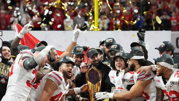 Why Ohio State Couldn’t Touch National Title Trophy Immediately After Win