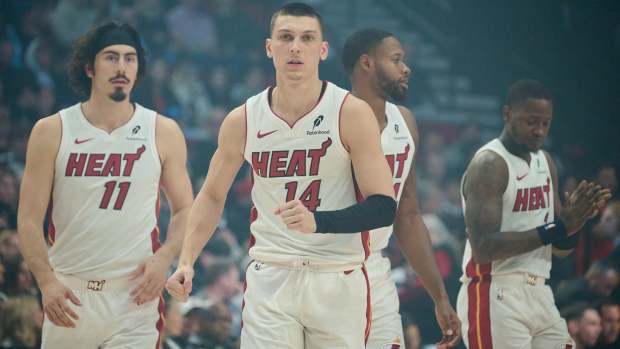 Miami Heat guard Tyler Herro