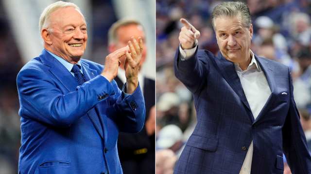 Jerry Jones, John Calipari 040824