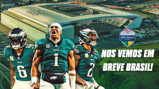 Eagles will "host" the Packers in Brazil