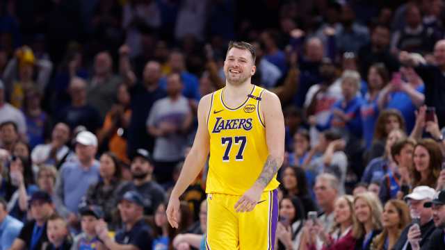Los Angeles Lakers guard Luka Doncic
