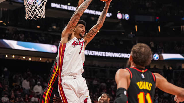 Miami Heat center Kel'el Ware (7)