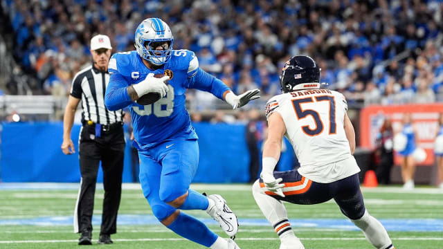 Detroit Lions' D.J. Reader Shows Support for Trey Hendrickson - Athlon  Sports