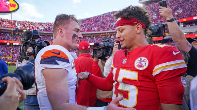 Patrick Mahomes' Hot Mic Moment During Chiefs-Broncos Causes Online Stir - Athlon Sports