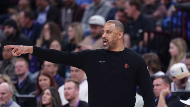 Houston Rockets head coach Ime Udoka