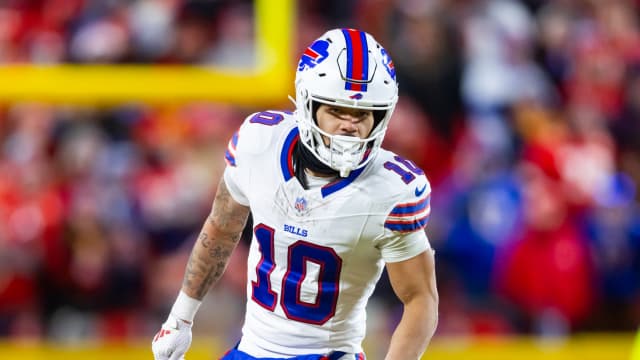 Buffalo Bills wide receiver Khalil Shakir during the AFC Championship game on Jan. 26, 2025.